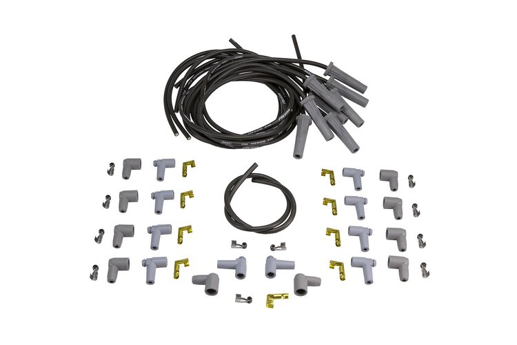 255-0081 Universal FireWire Plug Wires 8.5mm 8 Cylinder Straight Boot