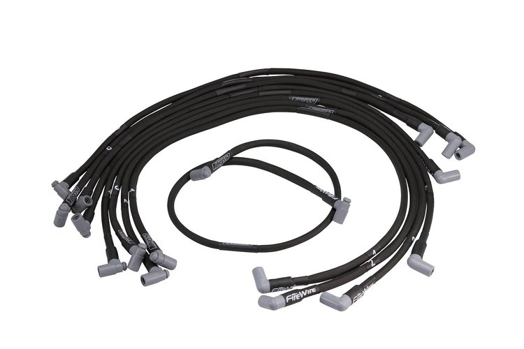 Custom-Fit FireWire Plug Wires 8.5 mm GM USAR Pro Cup Motor - 45-Degree Boot