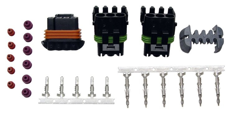 CONNECTOR KIT ONLY HALL EFFECT