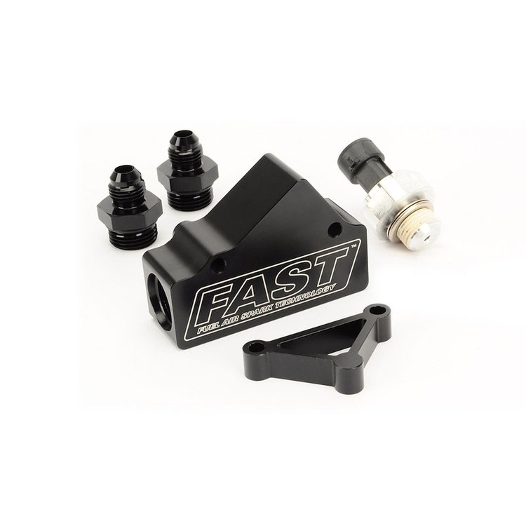 301410 Electronic Fuel Pressure Sensor Kit w/Billet Aluminum Mounting Block