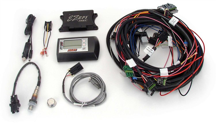 EZ-EFI Retrofit Kit Includes: Self-Tuning ECU