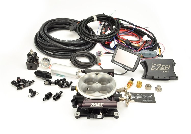 EZ-EFI Self-Tuning Fuel Injection System Master Kit with Inline Fuel Pump Kit