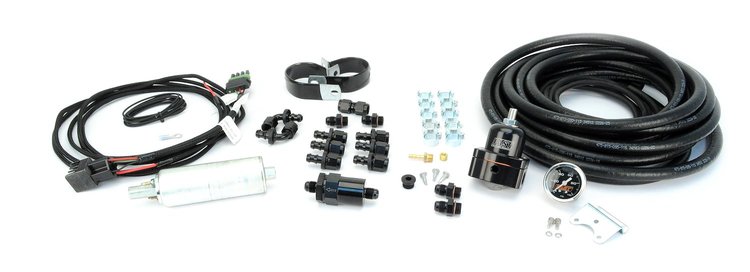 Master Inline Fuel Pump Kit with Hose and Fittings [EZ 2.0]