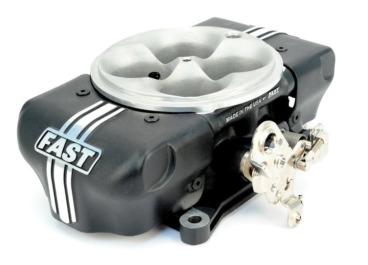 EZ-EFI 2.0 Style Cast High-Flow 4-Barrel Throttle Body 4150-Style Flange