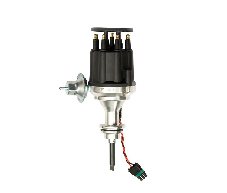 EZ-Run Distributor for Chrysler 273-360 [Polished Billet Aluminum]