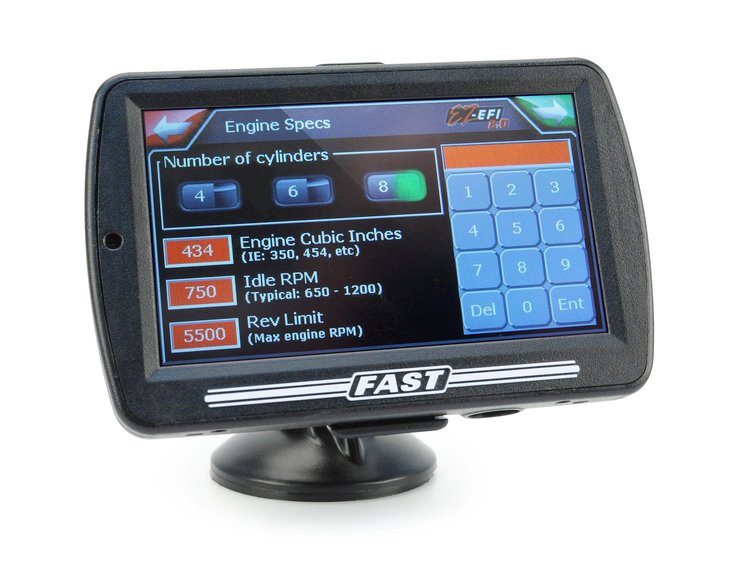 Handheld Touchscreen Controller Unit EZ-EFI 2.0