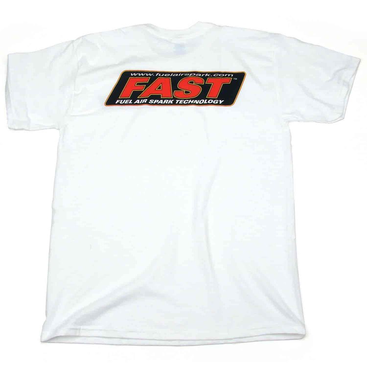 T-SHIRT FAST WHITE MED