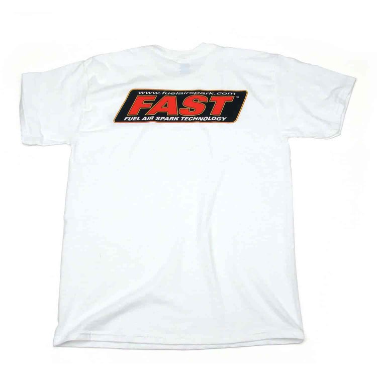 T-SHIRT FAST WHITE XL