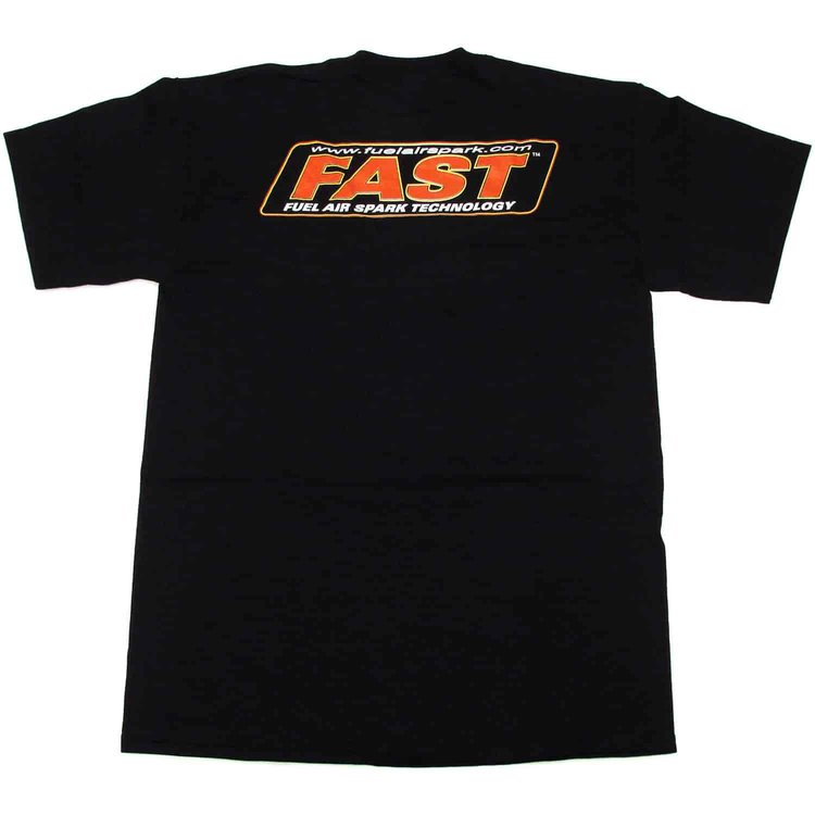 T-SHIRT FAST BLACK MED