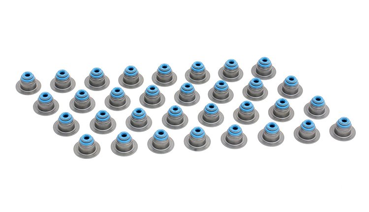 3268V-32 .195 in.X.414 in.X.654 in.X.665 in. Top Hat Viton Metal Jacket Valve Stem Seal