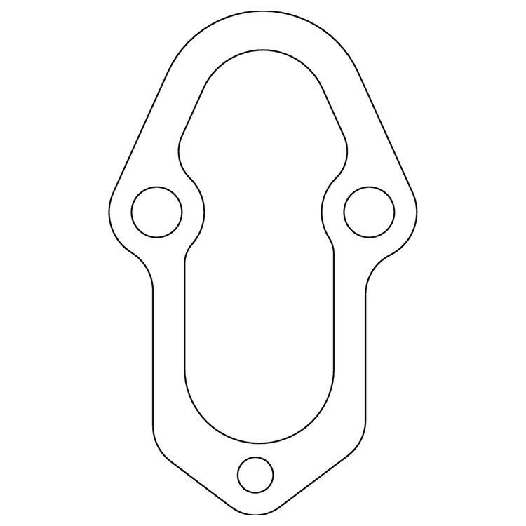 C15009-020 Chevrolet LB1/LB4/LU2 Gen-1 90 Degree V6 Fuel Pump Mounting Gasket