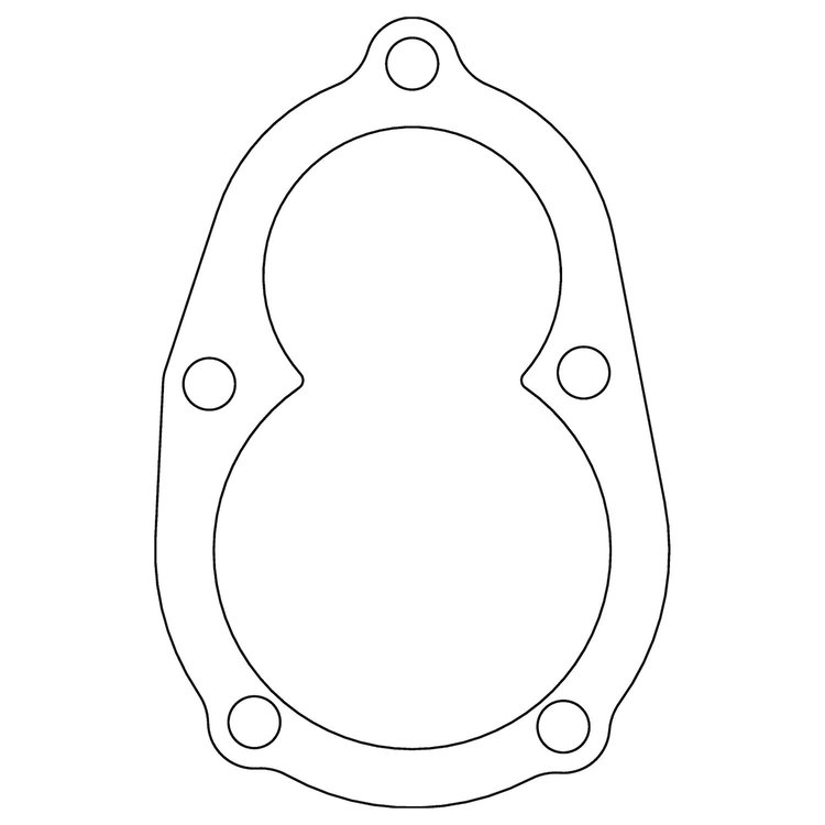 C15122 Ford 59A Flathead V8 Oil Pump Drive Cover Gasket