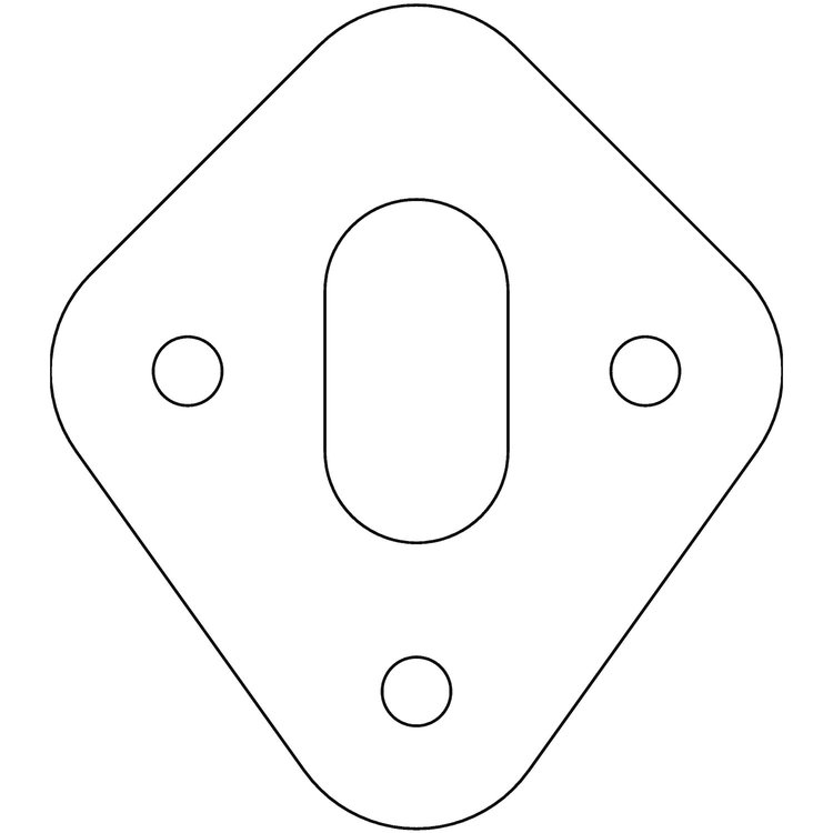 C15131 Ford 8BA/8CM Flathead V8 Dipstick Tube Gasket