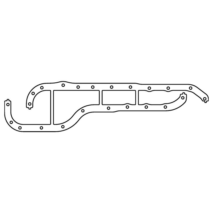 C4640 Ford EAO; Cosworth YB Oil Pan Gasket