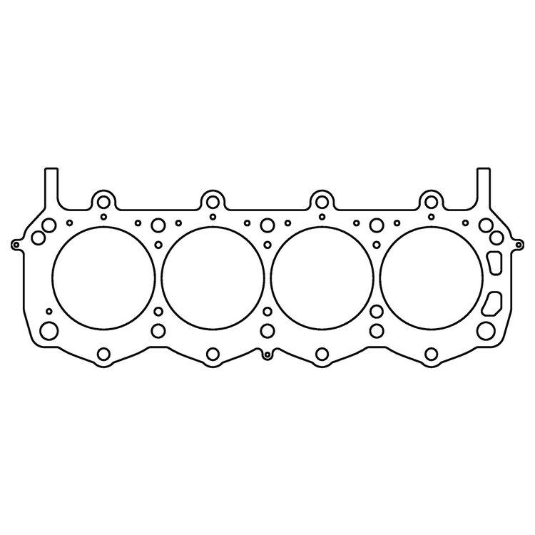 Ford Small-Block Head Gasket Man O" War 6 Bolt 10° Head