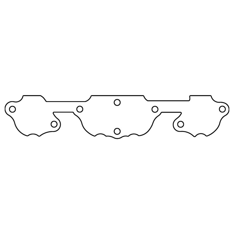 C5259 GM SB2 Small Block Exhaust Port Cover Set