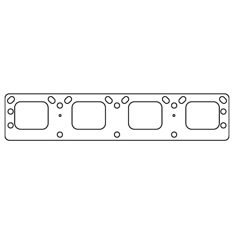MLS Exhaust Manifold Gasket Chrysler 426 Hemi