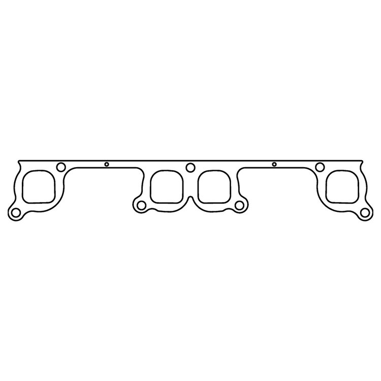MLS Exhaust Manifold Gasket Small Block GM (Brodix/Weldtech)
