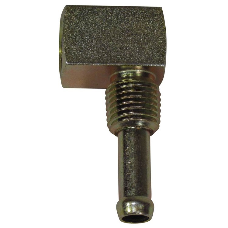 12598 90 Degree Fitting For PA Pump, 3/8 in. Hose Barb x 1/4 in. NPT