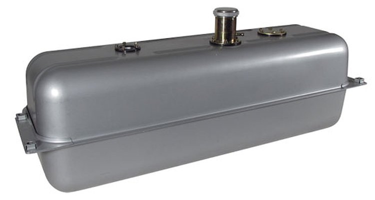 39DP-UA Universal Coated Steel Gas Tank w/ Billet Cap & Neck