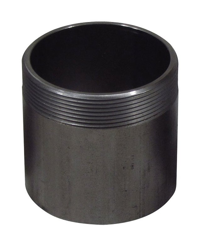 4B Tall Fuel Bung, 2-1/4" OD x 2", Mild Steel