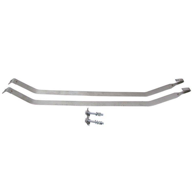 567-STS 1955-57 Chevy Stainless Steel Mounting Straps & Hardware