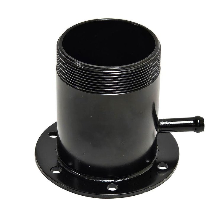 7B-V Bolt-On Threaded Neck 2-1/4 in. OD x 3 in. Tall w/ Vent