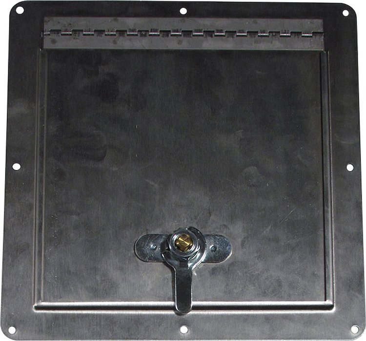 AD-66 Stainless Steel Access Door ID 6-1/8 in. x 6-1/8 in. OD 8 in. x 8 in.