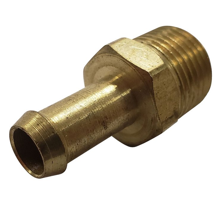 BF38 3/8 in. NPT To 3/8 in. Hose Barb Straight Fitting