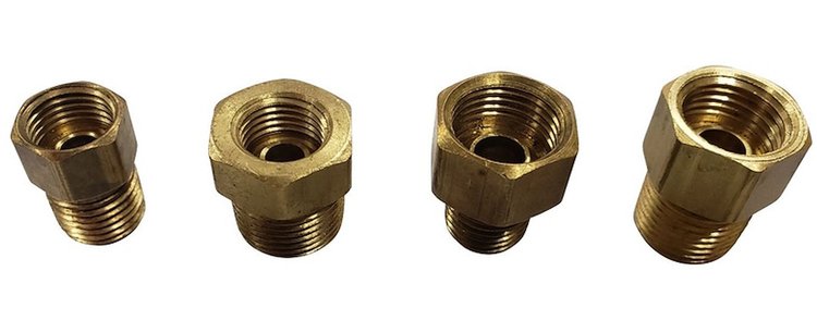 BF66 3/8 in. NPT Male To 3/8 in. Inverted Flare Female Adapter Fitting