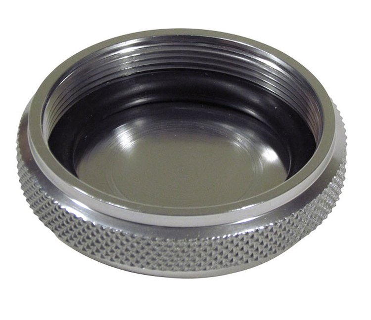 CC Aluminum Cap Custom TANKS INC Thread w/ O-Ring - 2 1/4 in. ID
