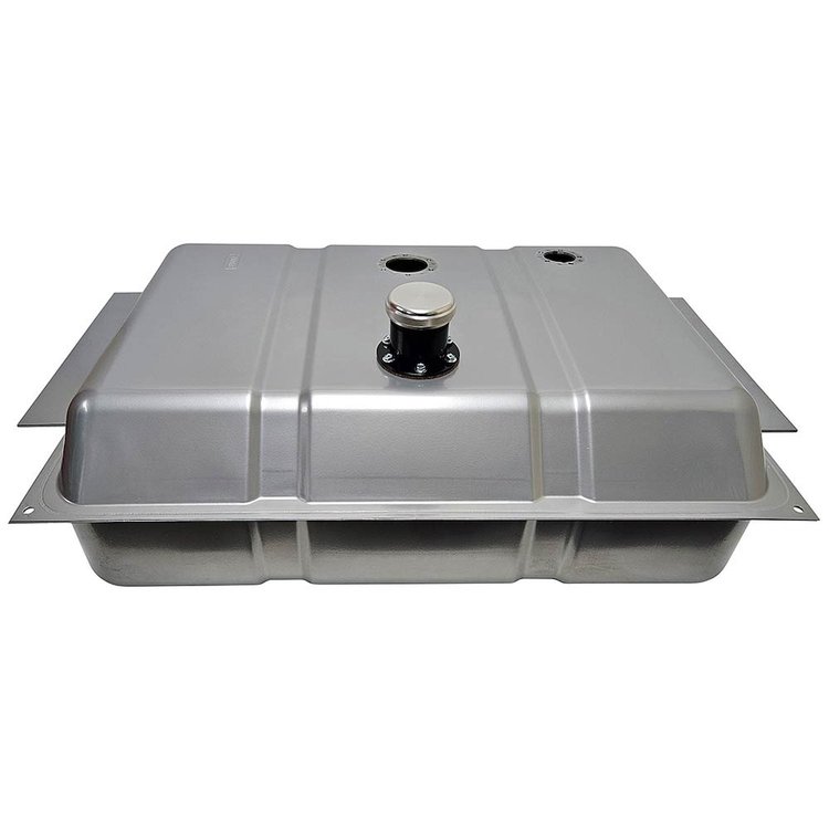 F6772-T 18 Gallon Frame Mount EFI Gas Tank Bed Fill with 2 in. Tall Threaded Neck & Cap for 1967-1972 Ford Trucks