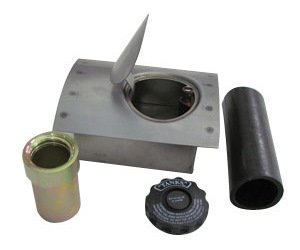 FFD-C Fuel Filler Door Kit - Curved with Straight Enclosure