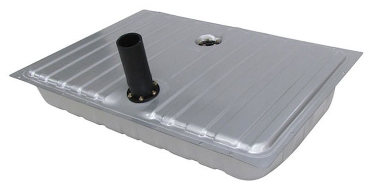 MU-H 64-68 Universal Mustang Coated Steel Gas Tank w/ 6 in. Connecting Hose