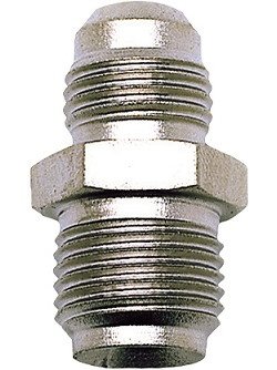 R640380 -6 AN Male Adapter - 3/8 in. Brake Line 5/8 in.-18 Inverted Flare