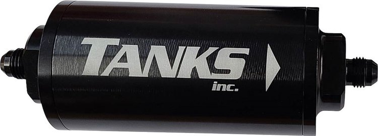 R649250 10 Micron Billet Fuel Filter Female -10 ORB Inlet & Outlet
