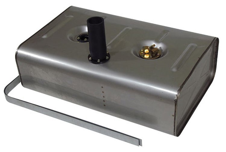 UTSS-2H Universal Stainless Steel Gas Tank w/ Neck & 6 in. Hose