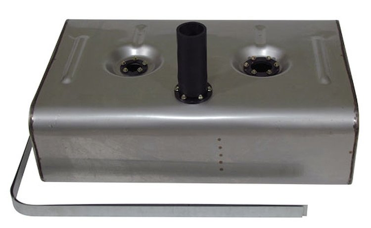UTSS-2HT Stainless Steel Universal Fuel Tank with 2" OD Neck & 6" Hose & Fuel Injection Tray