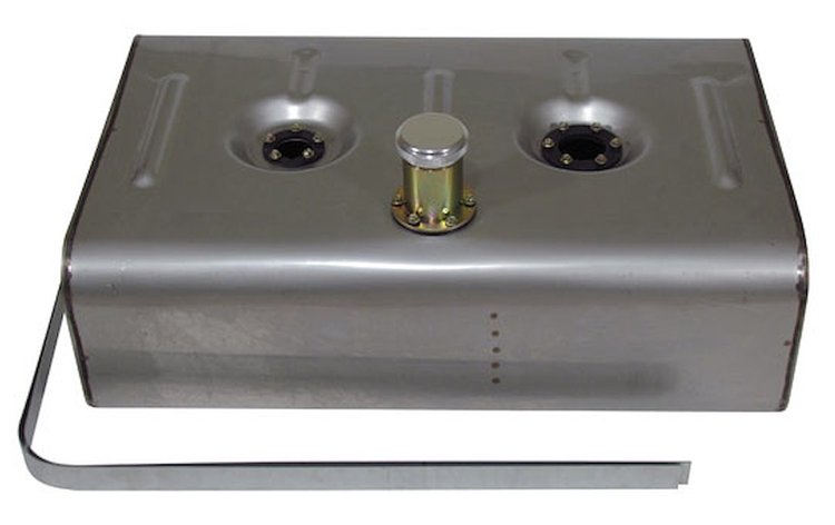 UTSS-2T Stainless Steel Universal Fuel Tank with 3" Threaded Neck & Billet Cap & Fuel Injection Tray