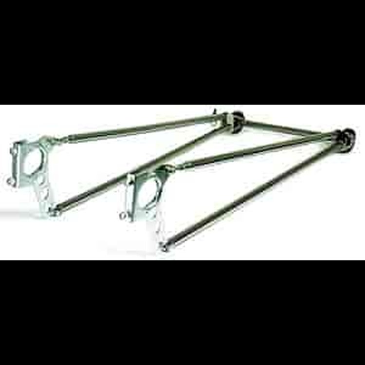 Unsprung Chrome Plated