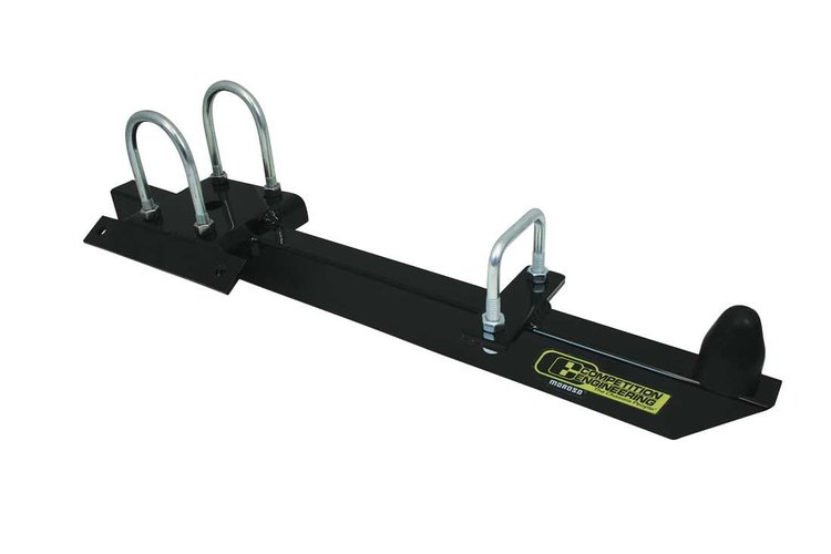 Leaf Spring Traction Bars 1965-1973 Ford Mustang [Black Powder-Coat]