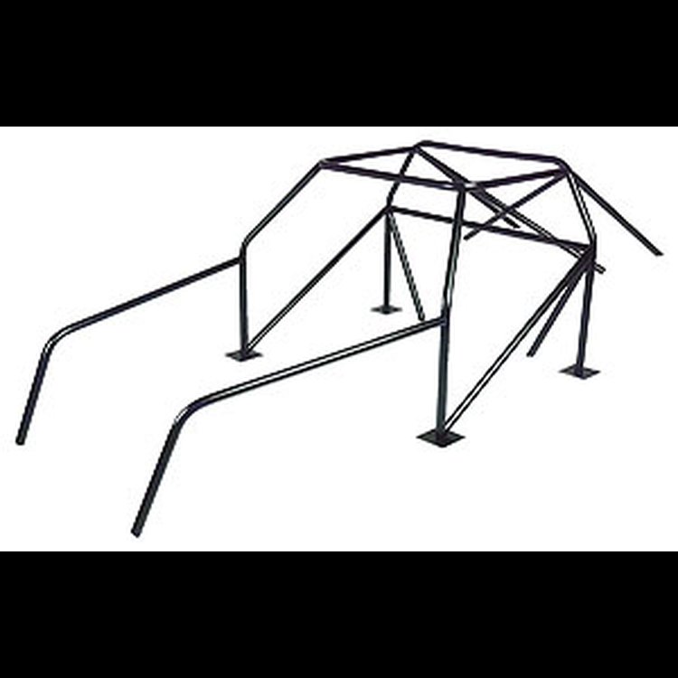 Main Hoop for 12-Point Roll Cage 1979-1993 Mustang/Capri - Chrome Moly