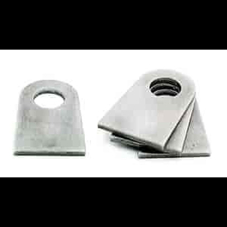 Heavy Duty Flat Chassis Brackets Straight Bottom