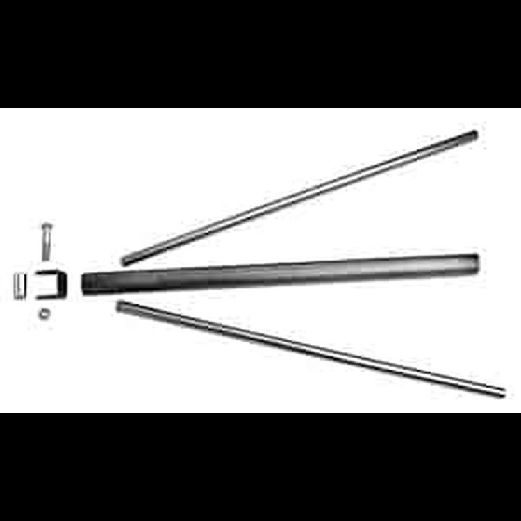 Parachute Anchor Mount 1-5/8" Mild Steel Diameter Tubing