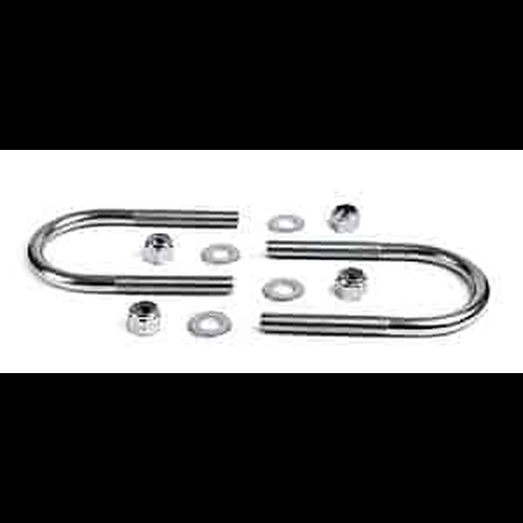 U-Bolt Kit Includes U-Bolts (3" radius), Lock Nuts & Washers