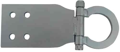 Universal Tow Hook 1/4" Steel, Zinc Plated