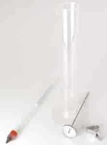 Gasoline Hydrometer Kit Measure Specific Gravity