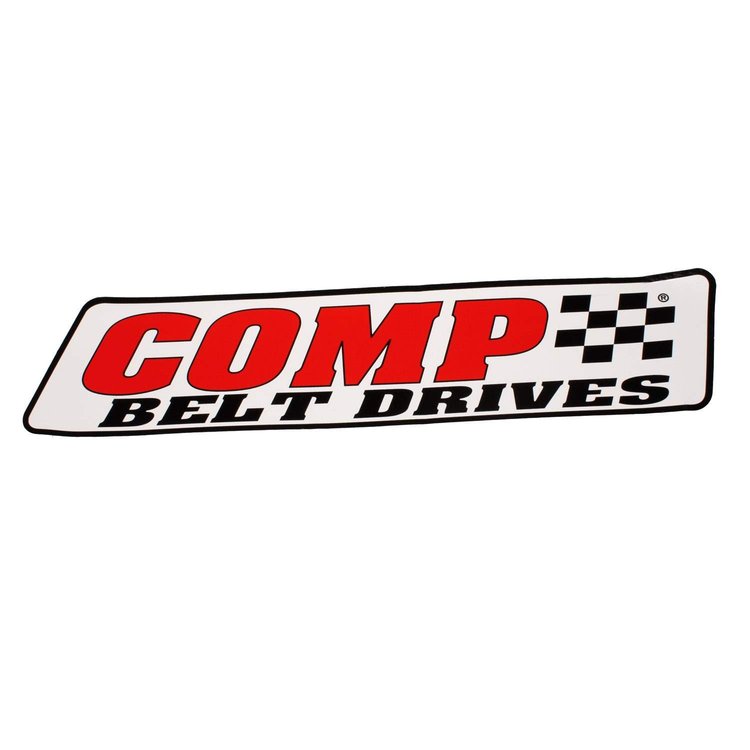 COMP CAMS Belt Drive Decal 12"