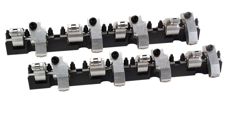 Shaft Mount Aluminum Rocker Arms Small Block Chevy 262-400ci