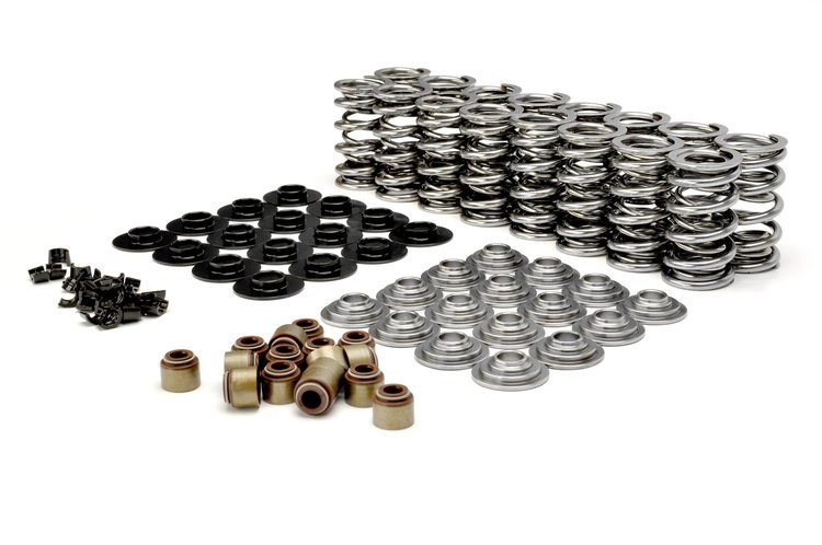 Dual Valve Spring & Light Tool Steel Retainer Kit Outer Spring O.D.: 1.320 in.